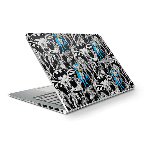 DC Comics Batman Characters Action Poses Print HP Spectre Skin