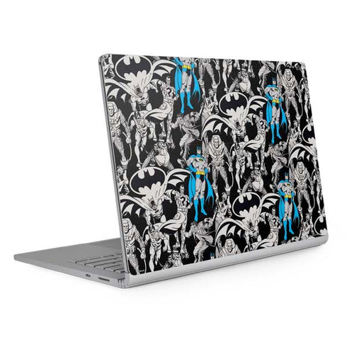 DC Comics Batman Characters Action Poses Print Surface Book 2 13.5in Skin