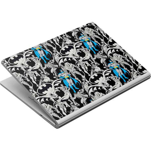 DC Comics Batman Characters Action Poses Print Surface Book Skin
