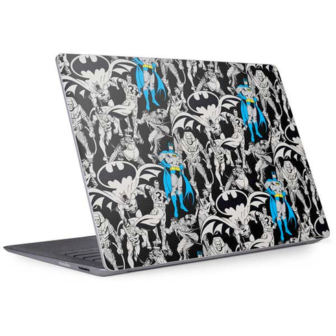 DC Comics Batman Characters Action Poses Print Surface Laptop 2 Skin