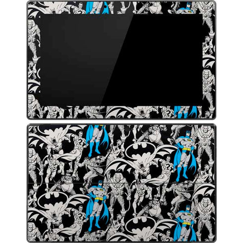 DC Comics Batman Characters Action Poses Print Surface Pro Tablet Skin