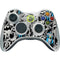 DC Comics Batman Characters Action Poses Print Xbox 360 Wireless Controller Skin