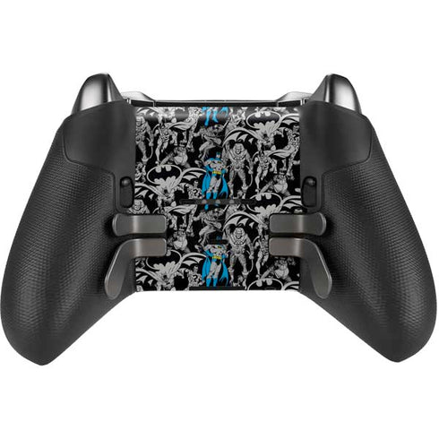 DC Comics Batman Characters Action Poses Print Xbox Elite Wireless Controller Series 2 Skin