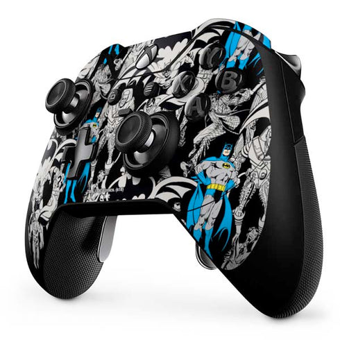 DC Comics Batman Characters Action Poses Print Xbox One Elite Controller Skin