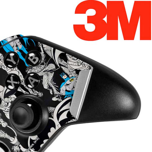 DC Comics Batman Characters Action Poses Print Xbox One Elite Controller Skin