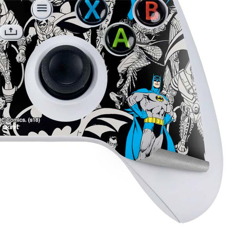 DC Comics Batman Characters Action Poses Print Xbox Series S Bundle Skin