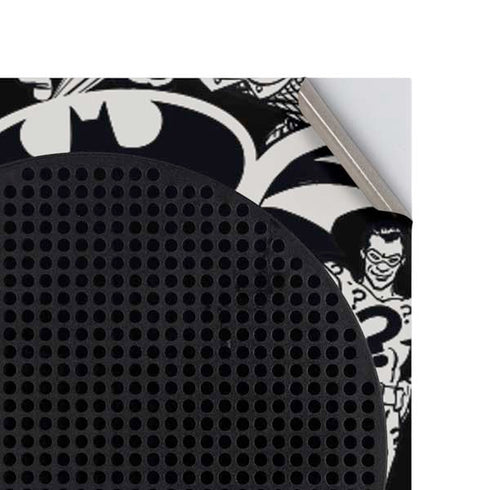 DC Comics Batman Characters Action Poses Print Xbox Series S Console Skin