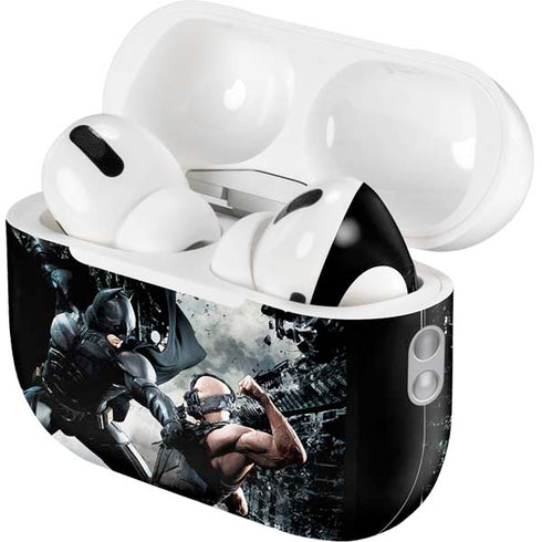 The Dark Knight Rises Batman and Bane Fighting AirPods Pro 2nd Gen Skin