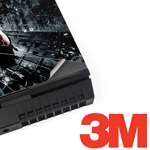 The Dark Knight Rises Batman and Bane Fighting Dell Alienware Skin