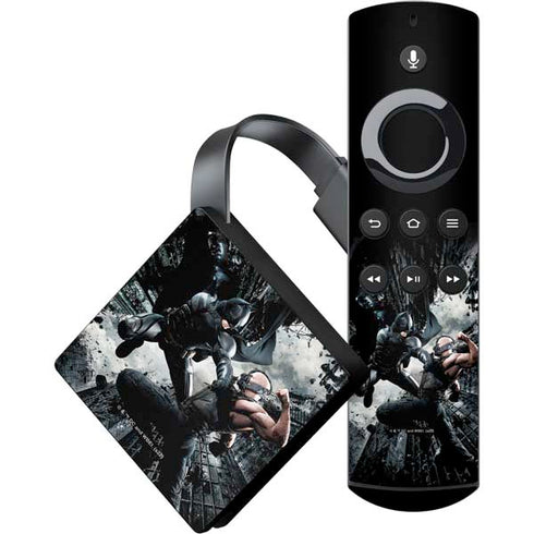 The Dark Knight Rises Batman and Bane Fighting Amazon Fire TV Skin
