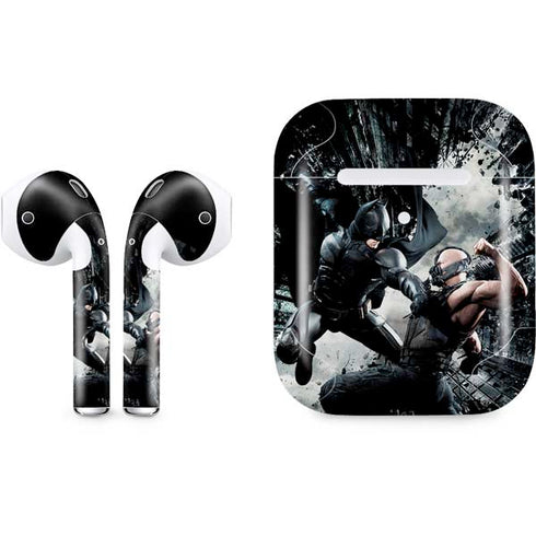 The Dark Knight Rises Batman and Bane Fighting Apple AirPods 2 Skin