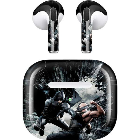 The Dark Knight Rises Batman and Bane Fighting Apple AirPods (3rd Gen 2021) Skin