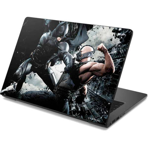 The Dark Knight Rises Batman and Bane Fighting Dell Chromebook Skin