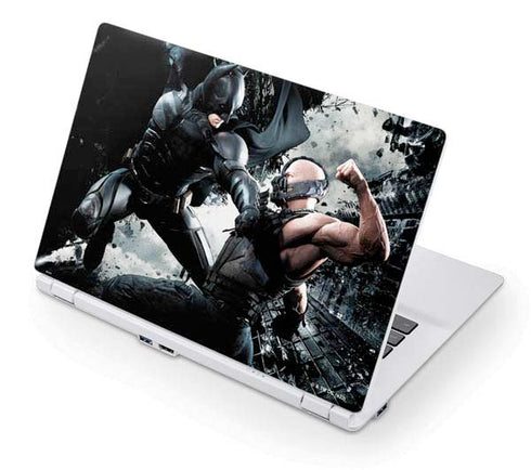 The Dark Knight Rises Batman and Bane Fighting Acer Chromebook Skin