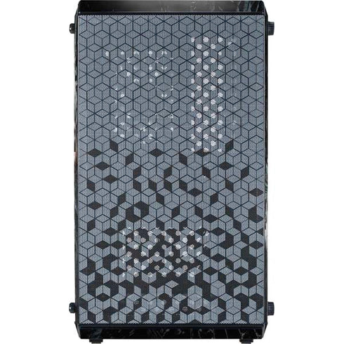 The Dark Knight Rises Batman and Bane Fighting Cooler Master MasterBox Q300L Mini Tower Skin