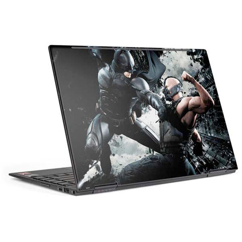 The Dark Knight Rises Batman and Bane Fighting HP Envy Skin