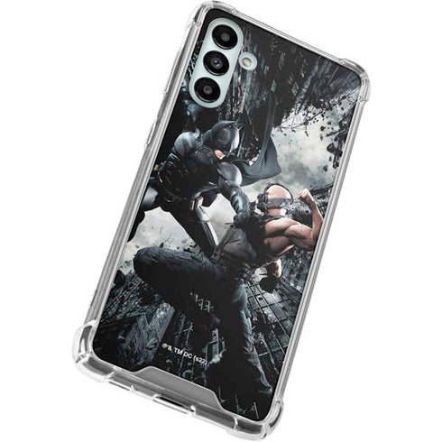 The Dark Knight Rises Batman and Bane Fighting Galaxy A13 5G Clear Case