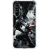 The Dark Knight Rises Batman and Bane Fighting Galaxy A54 5G Clear Case
