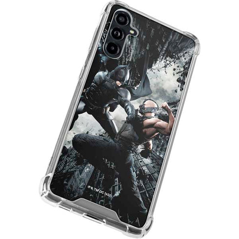 The Dark Knight Rises Batman and Bane Fighting Galaxy A54 5G Clear Case