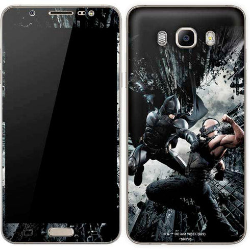The Dark Knight Rises Batman and Bane Fighting Galaxy J7 Skin