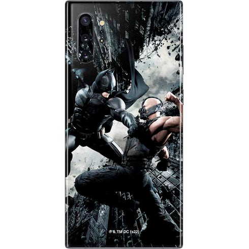 The Dark Knight Rises Batman and Bane Fighting Galaxy Note 10 Plus Skin
