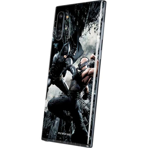 The Dark Knight Rises Batman and Bane Fighting Galaxy Note 10 Plus Skin