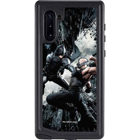 The Dark Knight Rises Batman and Bane Fighting Galaxy Note 10 Waterproof Case