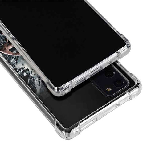 The Dark Knight Rises Batman and Bane Fighting Galaxy Note20 5G Clear Case