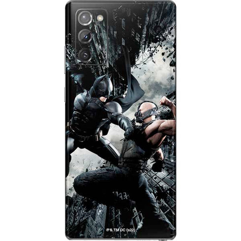 The Dark Knight Rises Batman and Bane Fighting Galaxy Note20 5G Skin