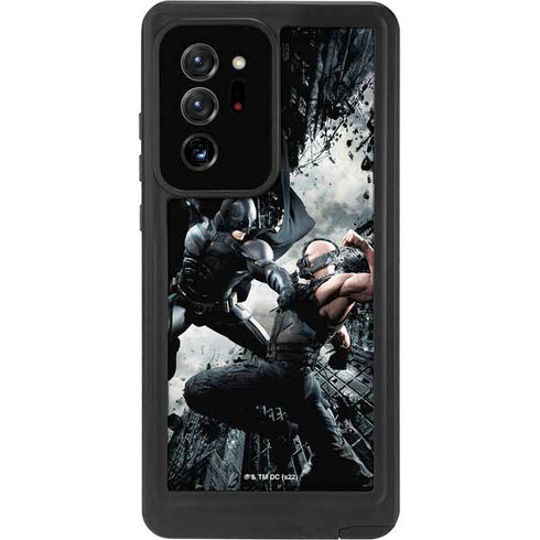 The Dark Knight Rises Batman and Bane Fighting Galaxy Note20 Ultra 5G Waterproof Case