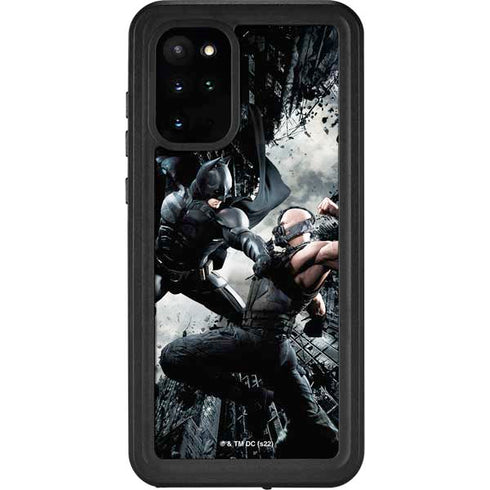 The Dark Knight Rises Batman and Bane Fighting Galaxy S20 Plus Waterproof Case