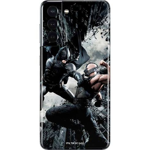 The Dark Knight Rises Batman and Bane Fighting Galaxy S21 5G Skin