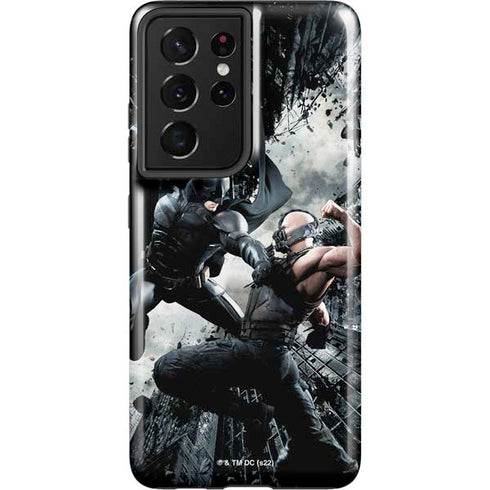 The Dark Knight Rises Batman and Bane Fighting Galaxy S21 Ultra 5G Pro Case