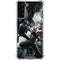 The Dark Knight Rises Batman and Bane Fighting Galaxy S22 Plus Clear Case