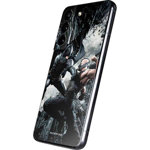 The Dark Knight Rises Batman and Bane Fighting Galaxy S22 Skin