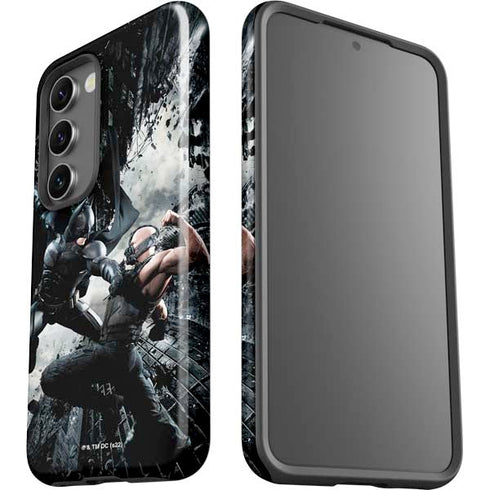 The Dark Knight Rises Batman and Bane Fighting Galaxy S23 Plus Pro Case