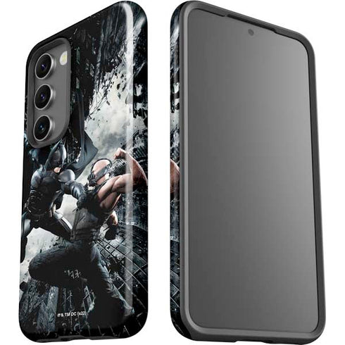 The Dark Knight Rises Batman and Bane Fighting Galaxy S23 Pro Case