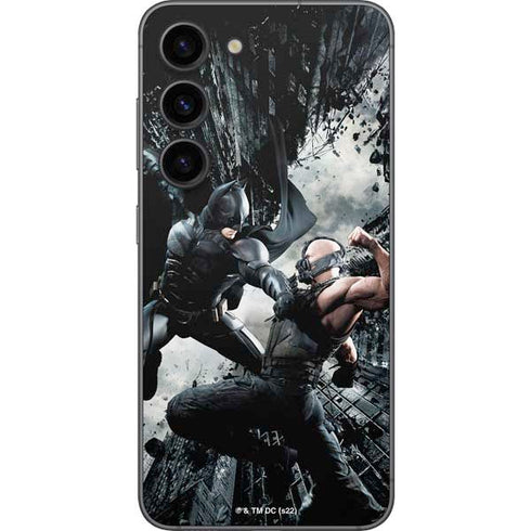 The Dark Knight Rises Batman and Bane Fighting Galaxy S23 Skin