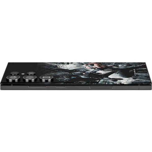 The Dark Knight Rises Batman and Bane Fighting Galaxy S23 Ultra Skin