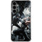 The Dark Knight Rises Batman and Bane Fighting Galaxy S24 Plus Clear Case