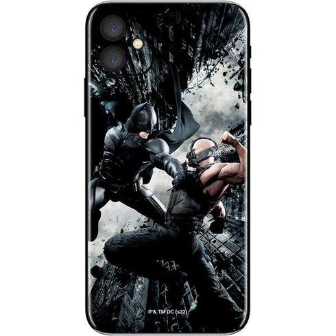 The Dark Knight Rises Batman and Bane Fighting iPhone 11 Skin