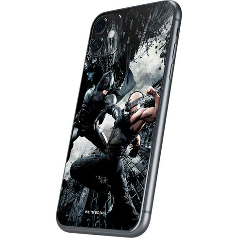 The Dark Knight Rises Batman and Bane Fighting iPhone 11 Skin