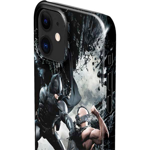 The Dark Knight Rises Batman and Bane Fighting iPhone 12 Mini Lite Case