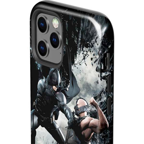 The Dark Knight Rises Batman and Bane Fighting iPhone 12 Pro Impact Case