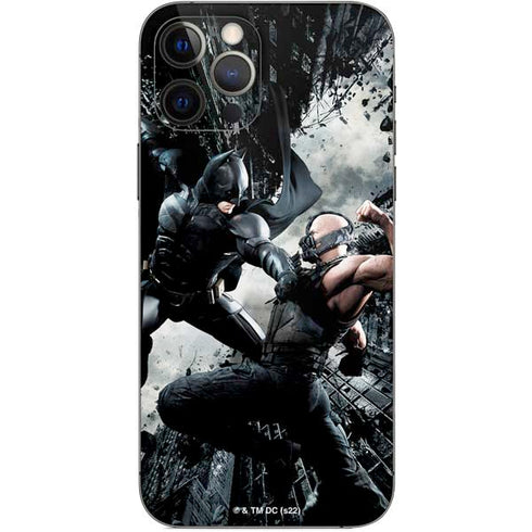 The Dark Knight Rises Batman and Bane Fighting iPhone 12 Pro Skin