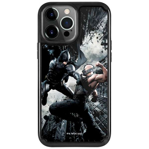 The Dark Knight Rises Batman and Bane Fighting iPhone 13 Pro Cargo Case
