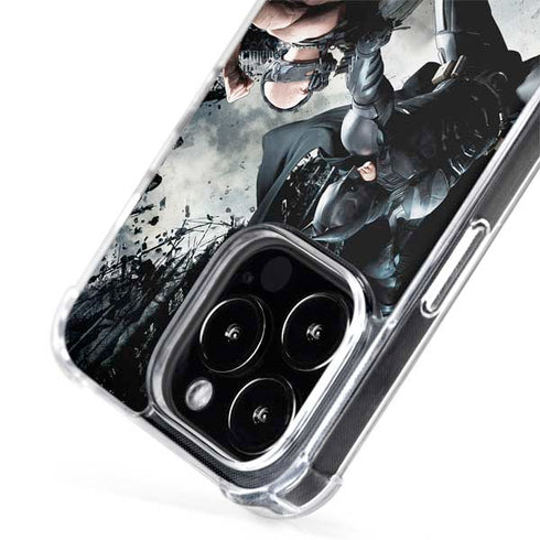 The Dark Knight Rises Batman and Bane Fighting iPhone 13 Pro MagSafe Case
