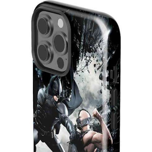 The Dark Knight Rises Batman and Bane Fighting iPhone 13 Pro Max Impact Case