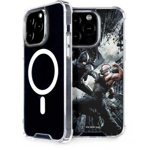 The Dark Knight Rises Batman and Bane Fighting iPhone 14 Pro MagSafe Case