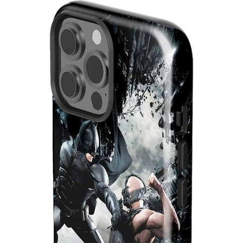 The Dark Knight Rises Batman and Bane Fighting iPhone 15 Pro Max Impact Case